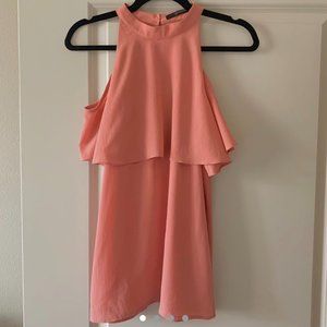 Cold shoulder🐹 collar blouse